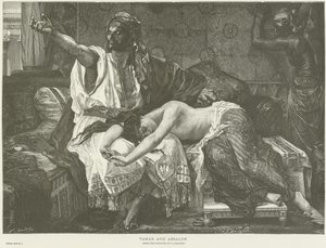 Támar a Abšalóm od Alexandre Cabanel