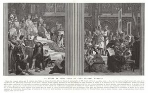 Vláda svatého Ludvíka aneb jeho velká díla od Alexandre Cabanel