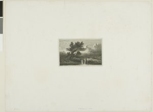 Alpská krajina od Alexandre Calame