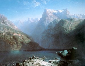 Německy: Der Vierwaldstättersee (Symphonie en bleu)