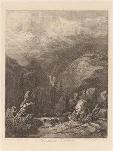 Bernská vysočina od Alexandre Calame