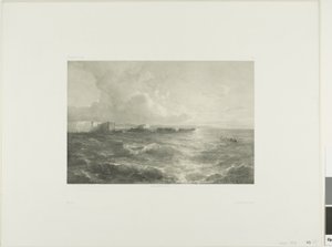 Pozzuoli od Alexandre Calame