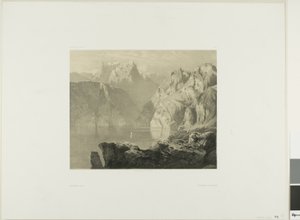 Vierwaldstattersee od Alexandre Calame