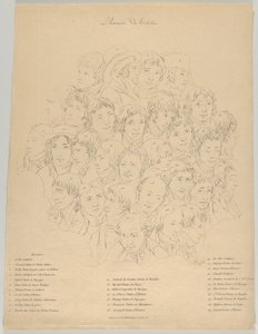 Shromáždění umělců, 1804. od Alexandre Clément