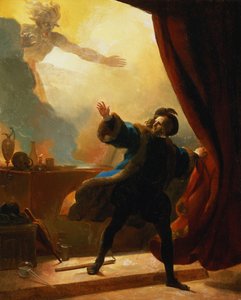 The Fatal Hour: Fantastic Subject od Alexandre Evariste Fragonard