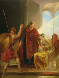 Odvolání Childerica od Alexandre Evariste Fragonard