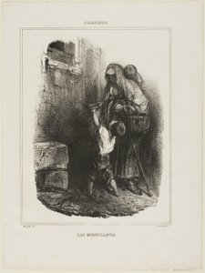 Žebráci od Alexandre Gabriel Decamps