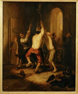 Les sonneurs - Zvoníci... od Alexandre Gabriel Decamps
