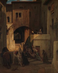 Dobrý Samaritán v roce 1853. od Alexandre Gabriel Decamps