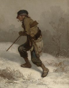 Pytlák, kolem roku 1847 od Alexandre Gabriel Decamps