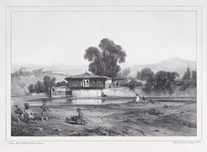 Turecká kasárna, 1823-60. od Alexandre Gabriel Decamps
