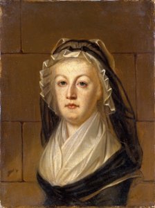 Marie Antoinetta v Conciergerie, c. 1793.