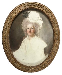 Portrét francouzské královny Marie Antoinetty 1755-1793, 1791-1792.