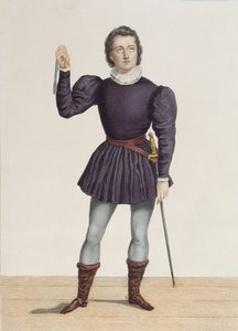 Frederick Lemaitre (1800-1876) jako Edgard ve filmu 