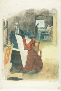 Obálka portfolia, The Painters-Lithographers (Les Peintres Lithographes)