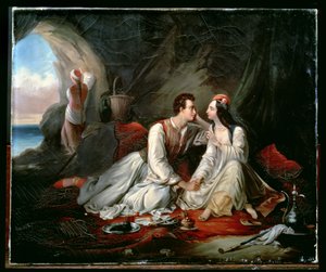 Don Juan a Haidee, kolem roku 1833