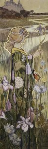 Poezie. Óleo. od Alexandre de Riquer