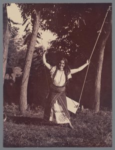 Portrét van Didina Țiganca Didina (původní název) od Alexandru Bellu
