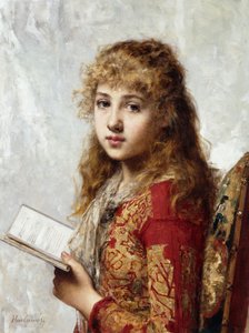 Rozjímání, od Alexei Alexevich Harlamoff