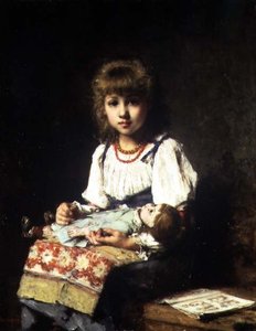 Hraní na matku od Alexei Alexevich Harlamoff