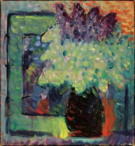 Velké zátiší Lilac kytice ve váze, 1936.