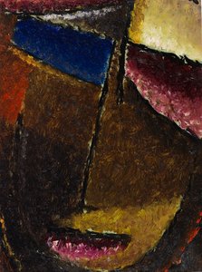 Malá abstraktní hlava, 1934.