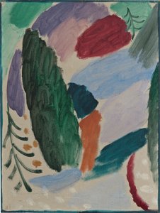 Mrazivý den, 1915. od Alexej von Jawlensky