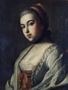 Portrét hraběnky Anny Vorontsové 1743-1769, 1761 od Alexei Petrovich Antropov