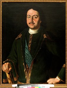 Portrét císaře Petra I. Velikého od Alexei Petrovich Antropov