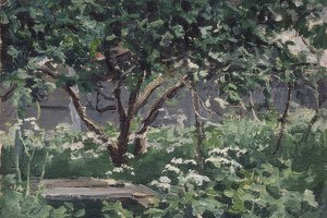 Jeden roh zahrady. 1900-10 od Alexei Steipanovitch Stepanov