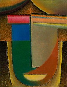 Abstract Head Africa, 1933 od Alexej von Jawlensky