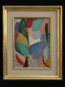 Modrá ulice, 1916 od Alexej von Jawlensky