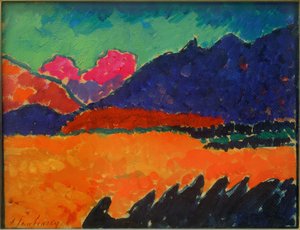 Údolí - Murnau od Alexej von Jawlensky