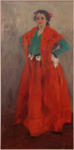 Helene ve španělském kostýmu od Alexej von Jawlensky