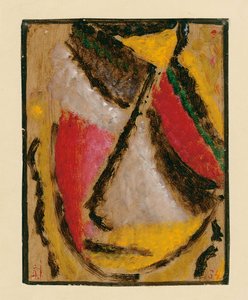 Meditace, 1934 od Alexej von Jawlensky