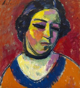 Portrét ženy od Alexej von Jawlensky