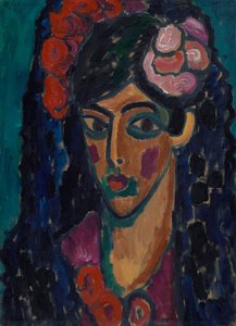 Španělka od Alexej von Jawlensky