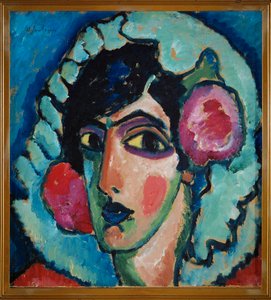Španěl (olej na plátně) od Alexej von Jawlensky