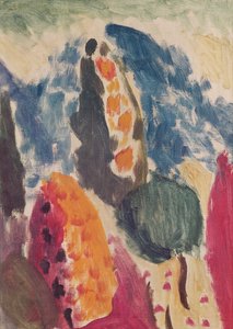 Varianta IV, 1916 od Alexej von Jawlensky