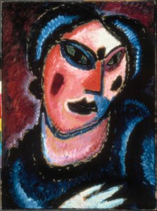 Frauenkopf von Alexej von Jawlensky