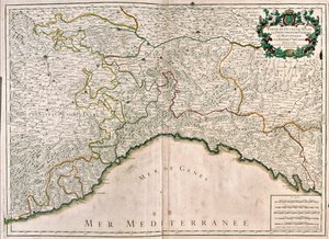 Milán, Janov a Piemonte, Itálie - podle A