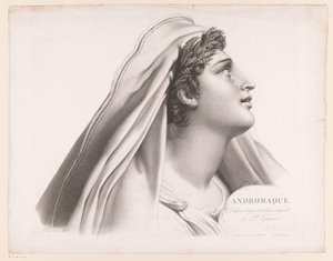 Andromache Andromaque (název na objektu) od Alexis François Girard