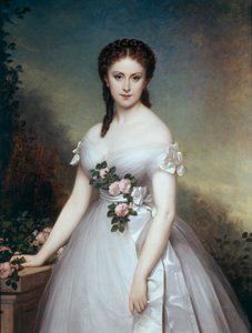 Obraz Portrét Marie Rose od Alexise Josepha Perignona (1806-1882)