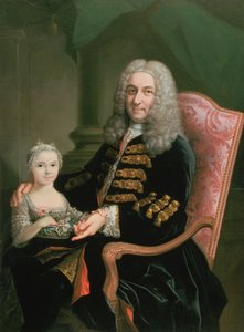 Duální portrét od Alexis Simon Belle