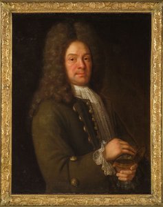 Portrét Simona Harcourta, 1. vikomta Harcourta 1661-1727, první třetina 18. stol. od Alexis Simon Belle