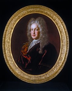Portrét gentlemana (na plátně, oválný) od Alexis Simon Belle