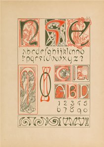 Dekorativní dokumenty, 1902. od Alfons Marie Mucha