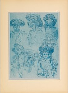Dekorativní dokumenty, 1902. od Alfons Marie Mucha