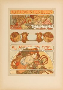 Dekorativní dokumenty, 1902. od Alfons Marie Mucha