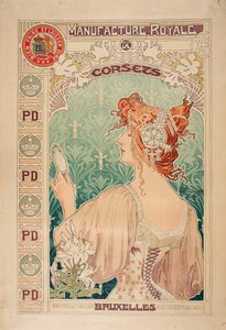 Manufacture Royale of korzetů, 1897.